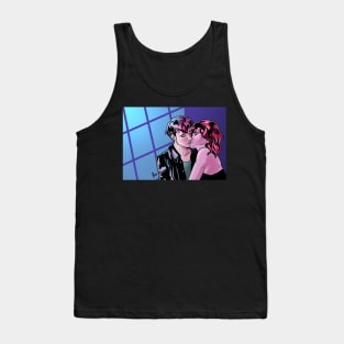 - Synthwave Kiss - Tank Top